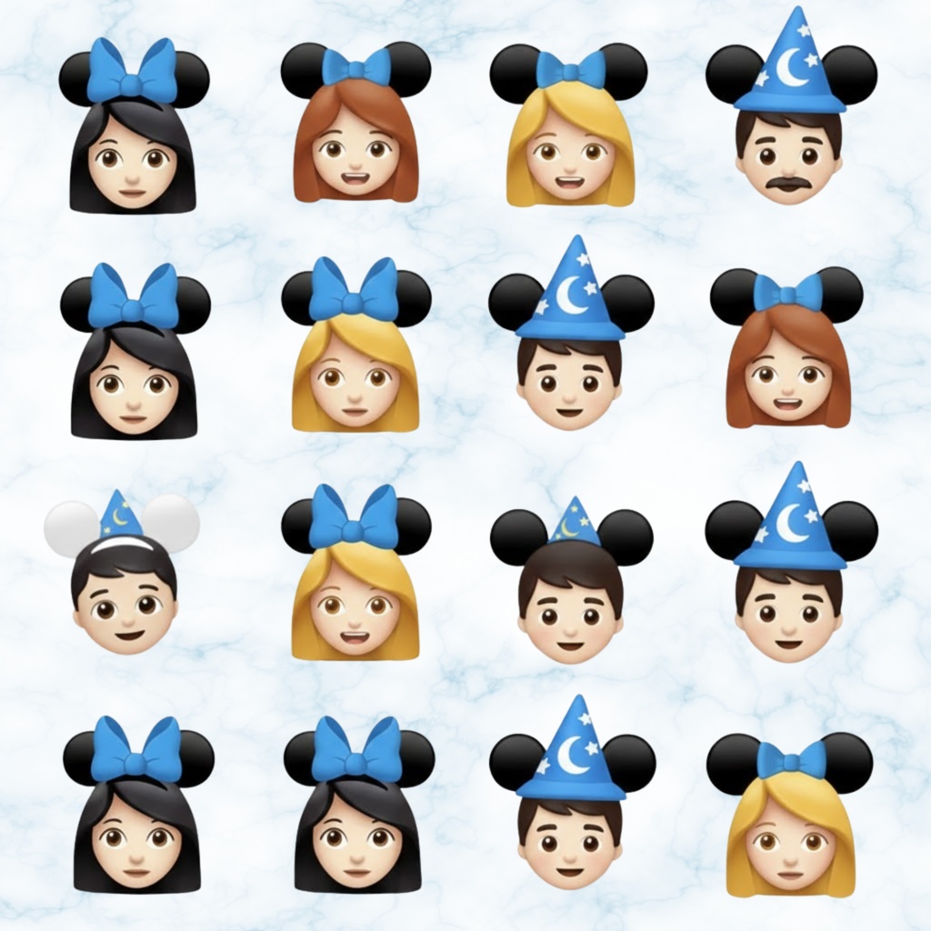 【再販OK】IOS18風DesignSticker-BLUE💙