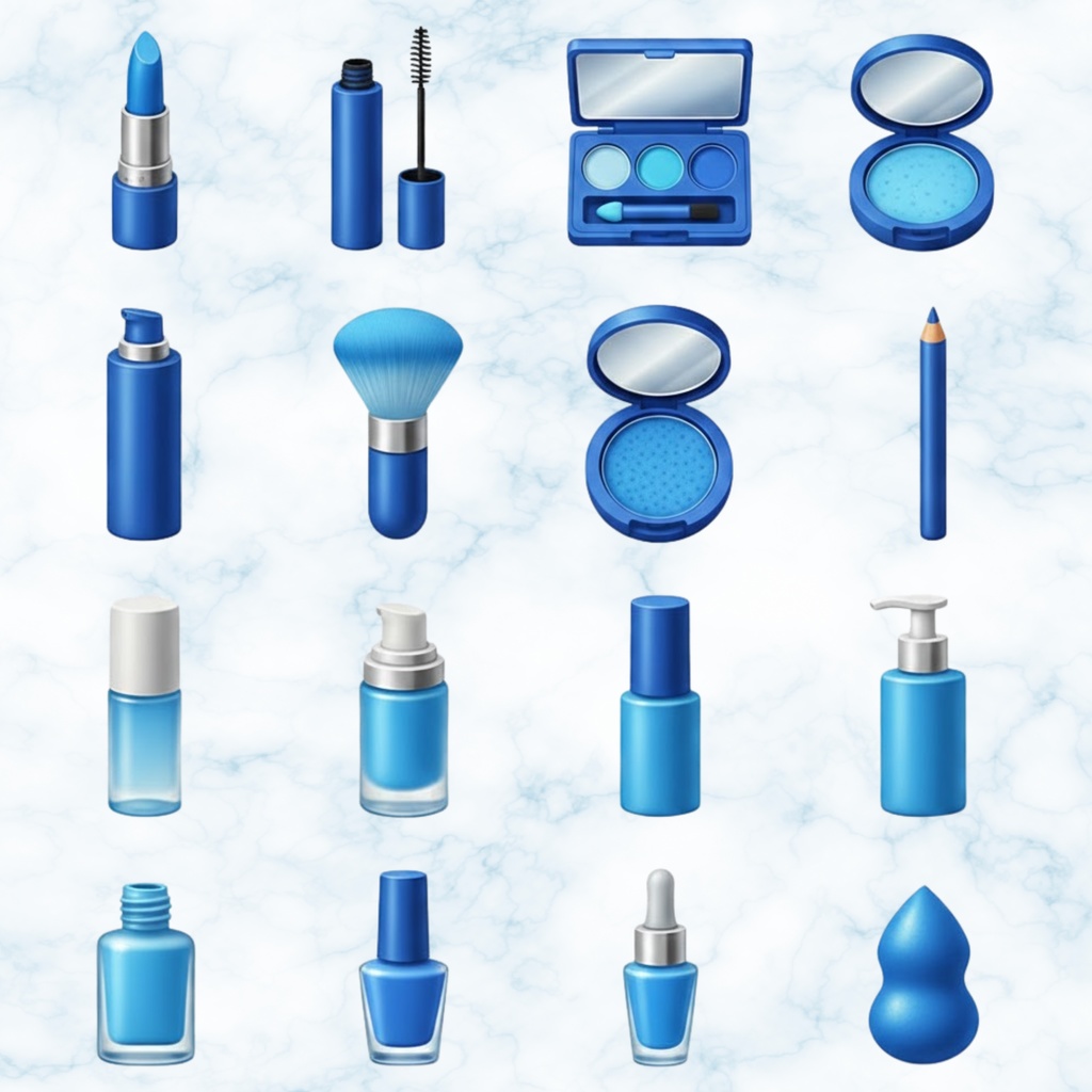 【再販OK】IOS18風DesignSticker-BLUE💙