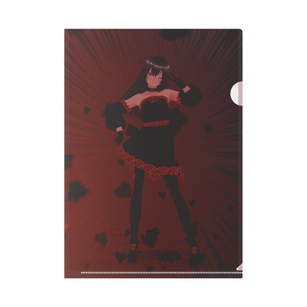 スラム・ローズ - クリアファイル