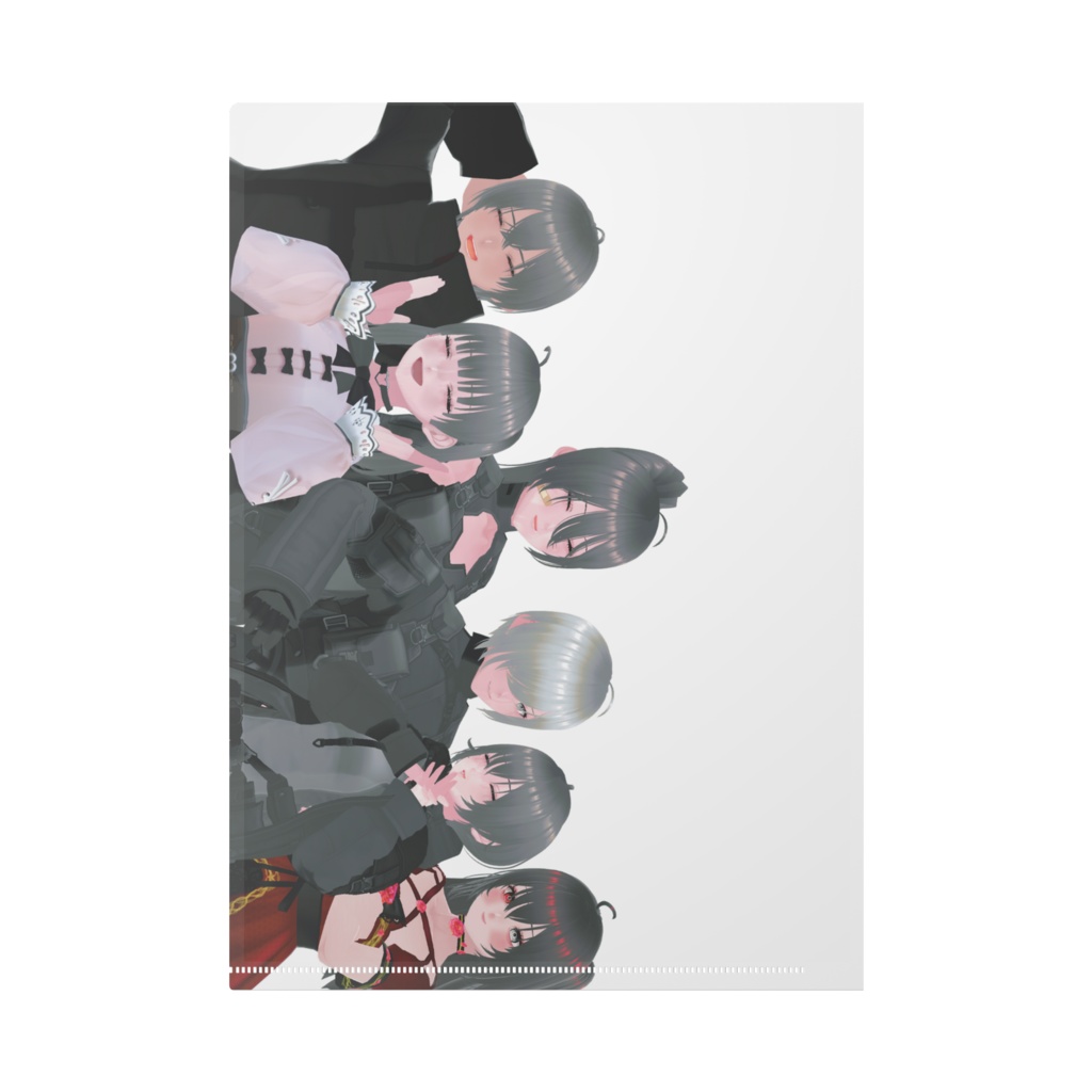 こ〜ぷす1周年クリアファイル