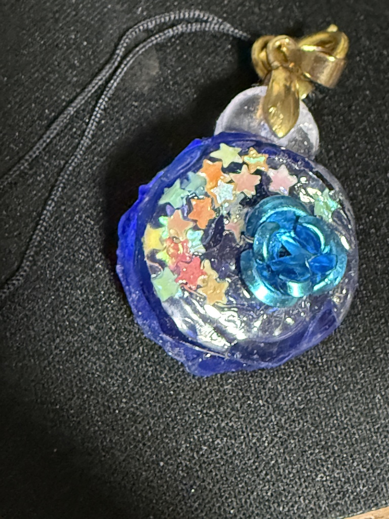 青色のマカロン