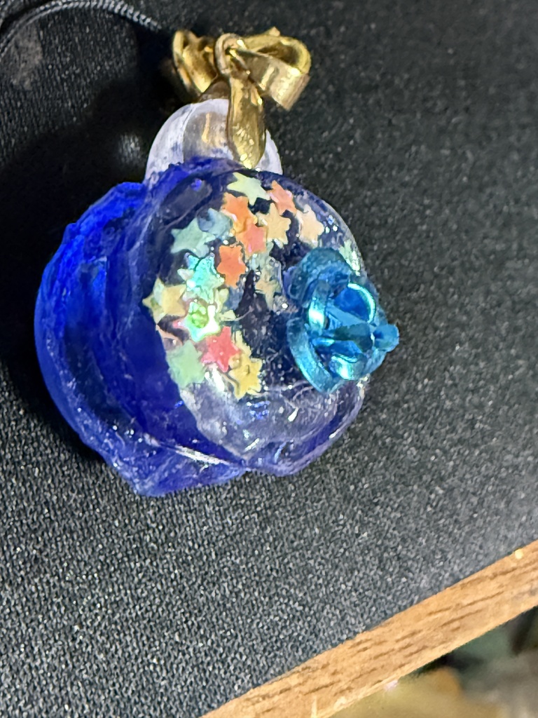 青色のマカロン