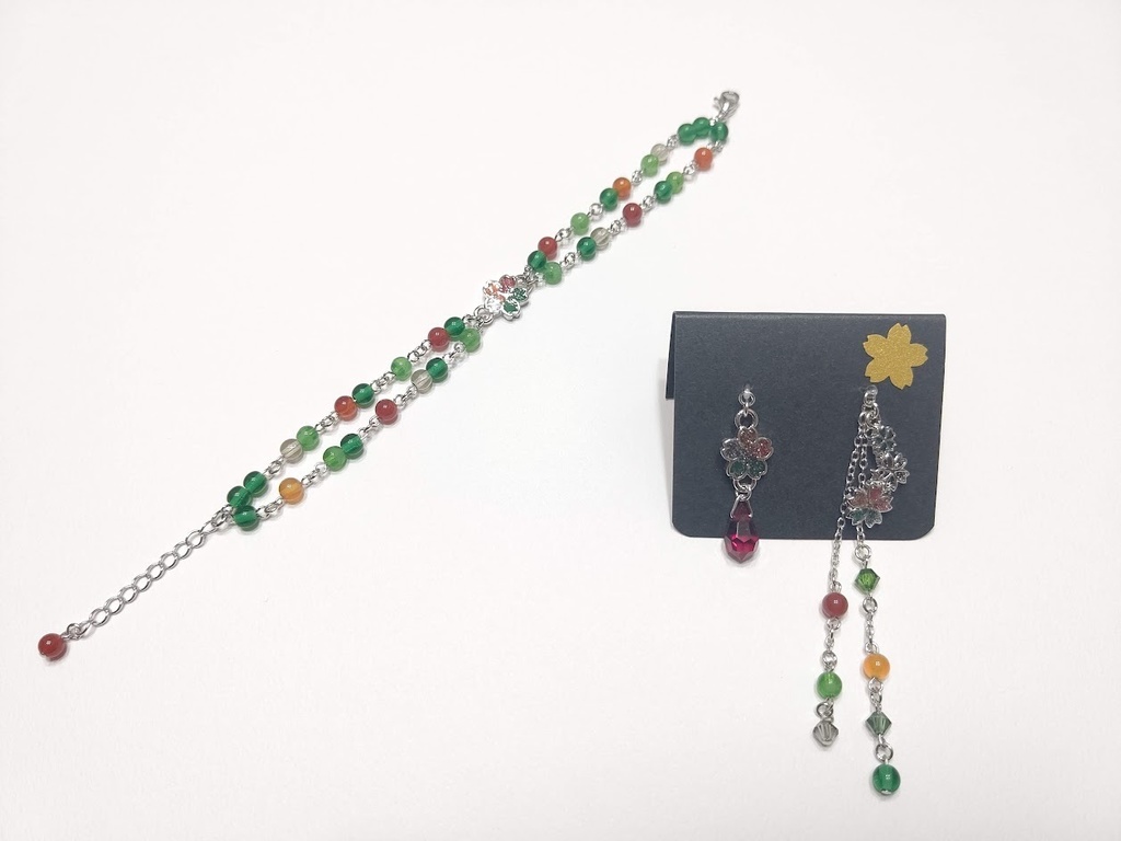 刀剣乱舞 豊前江 イメージ ブレスレット・イヤリング