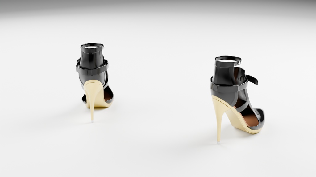 【Blender】 ピンヒール Stiletto