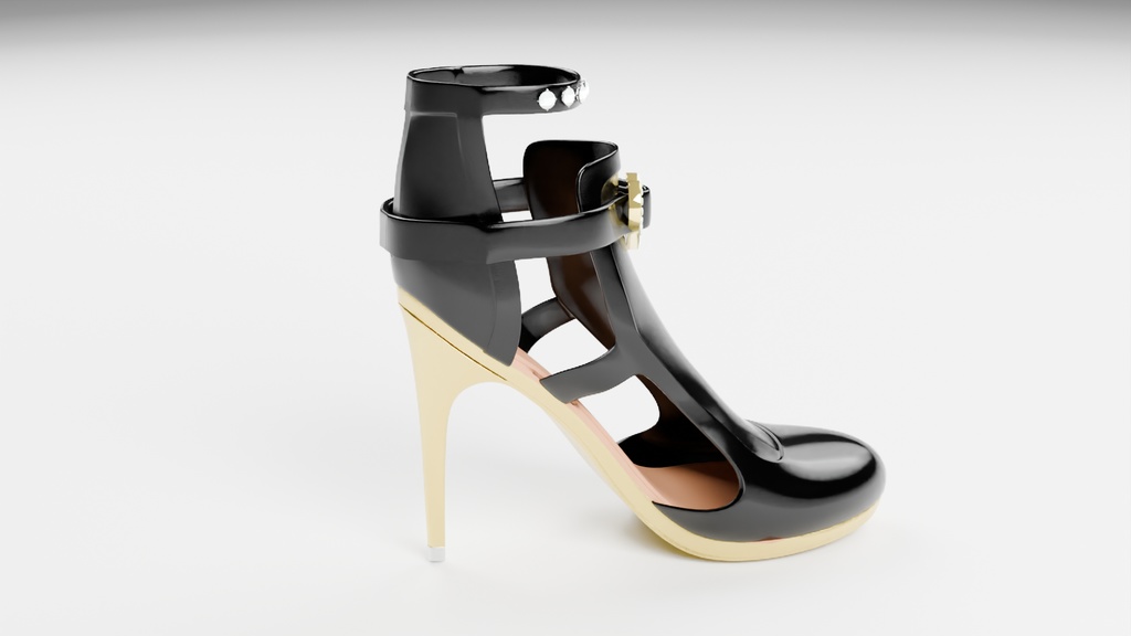 【Blender】 ピンヒール Stiletto