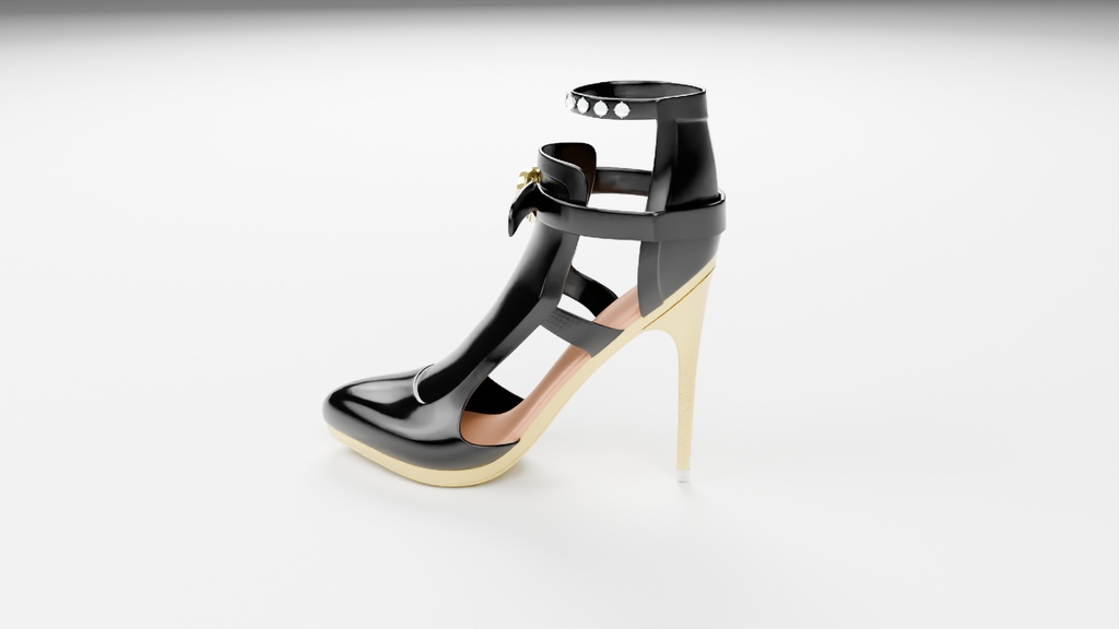 【Blender】 ピンヒール Stiletto