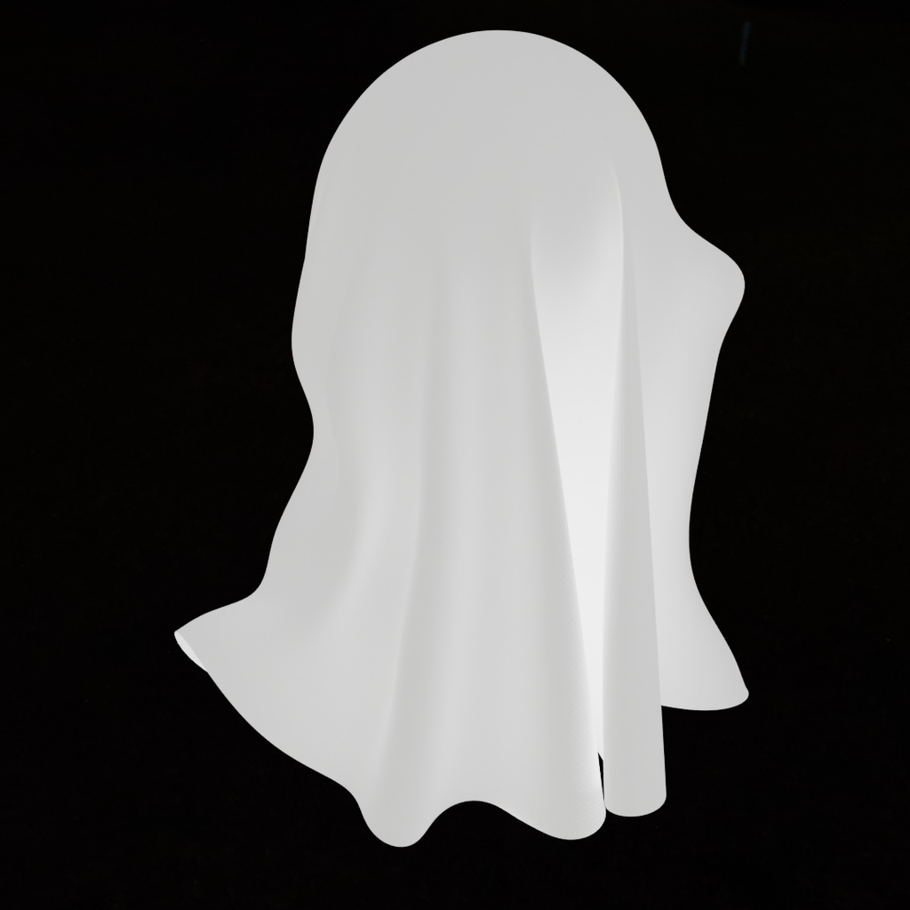 【Blender】 ゴースト Ghost 【Model】