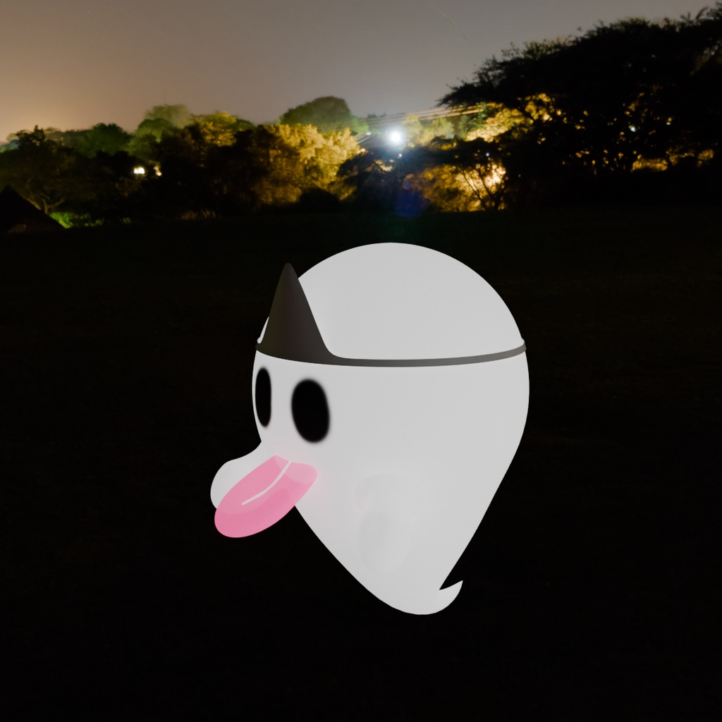 【Blender】 ゴースト Ghost 【Model】