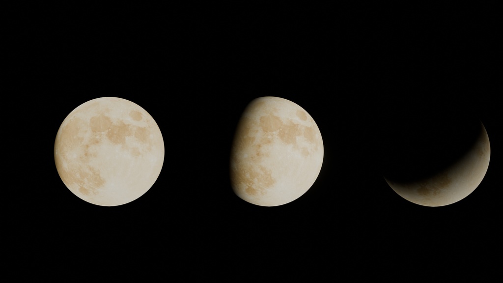 【Blender】 お月見セット Tsukimi set 【Model】