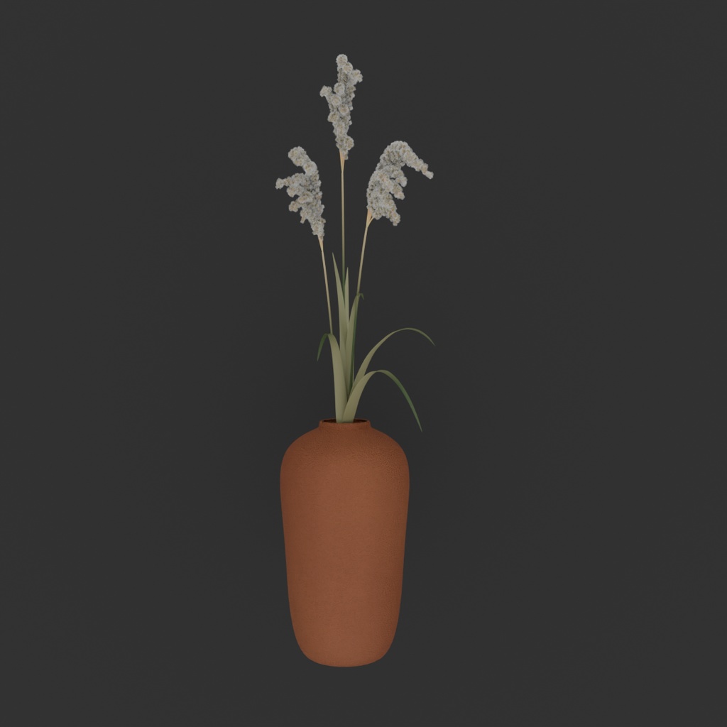 【Blender】 お月見セット Tsukimi set 【Model】