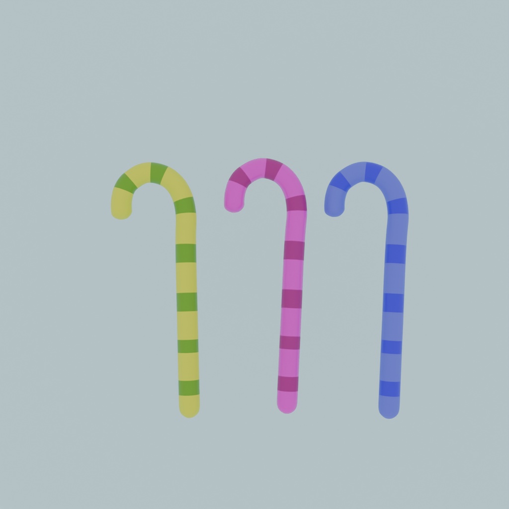 【Blender】 ジャックオーランタンのお菓子セット jack o lantern candy set 【VRChat】