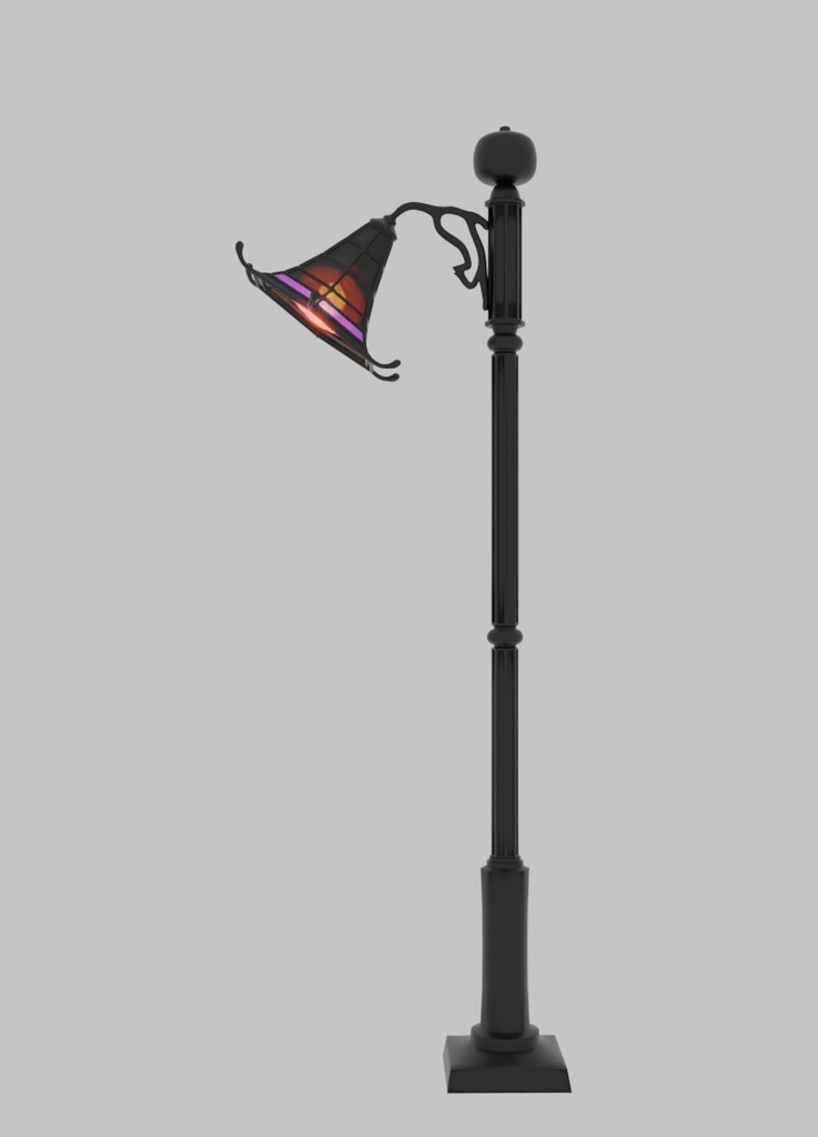 【Blender】ハロウィンの街燈 halloween street lights【VRChat】