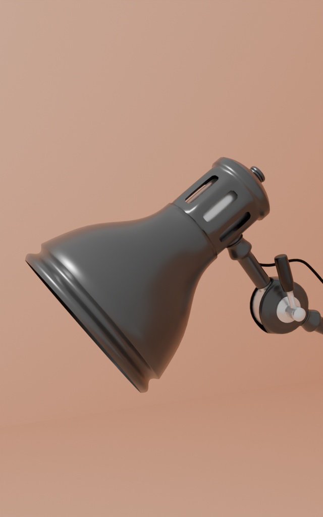 【Blender】 シンプルスタンドライト・アームライト simple stand light, arm light【VRChat】