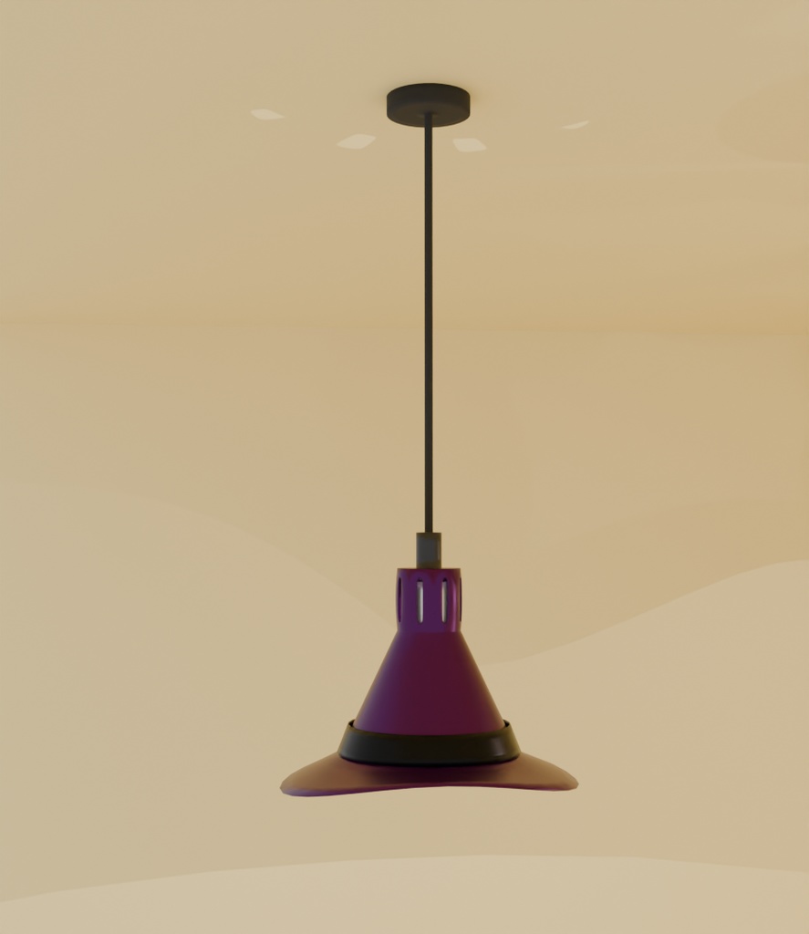 【Blender】 ハロウィンペンダントライト halloween pendant light【VRChat】