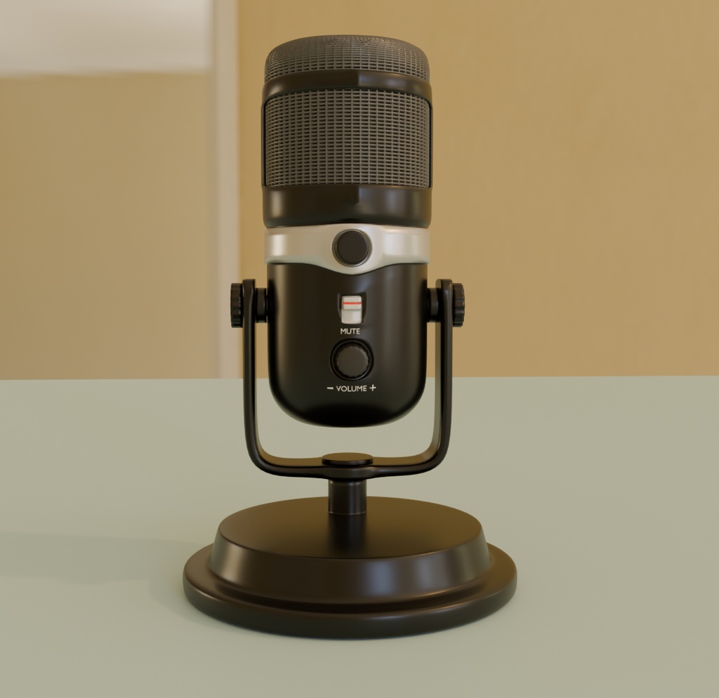 【Blender】 ライブストリーミングマイク live streaming microphone 【VRChat】