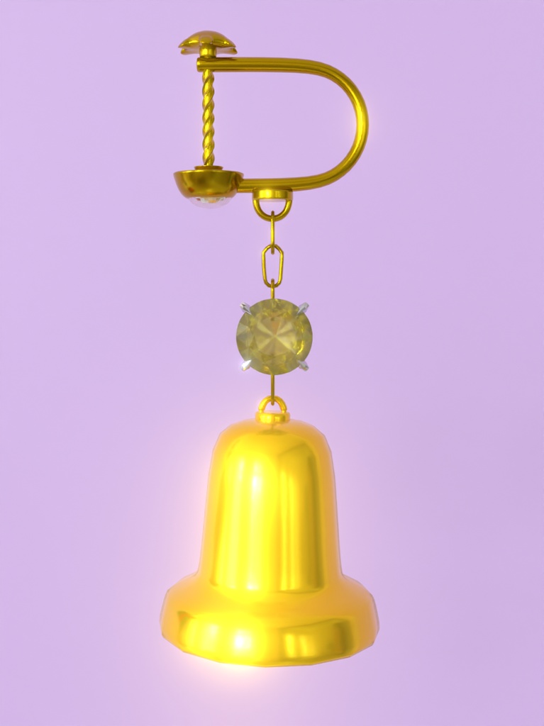 【Blender】 クリスマスオーナメントイヤリングセット christmas ornament earring set【VRChat】