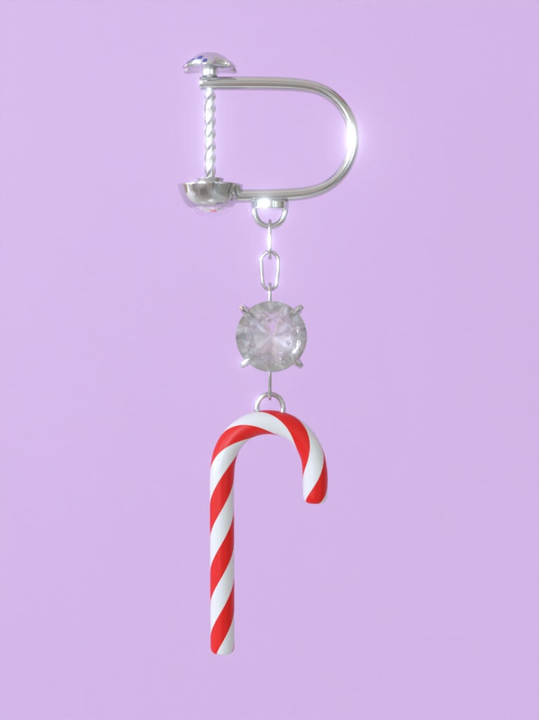 【Blender】 クリスマスオーナメントイヤリングセット christmas ornament earring set【VRChat】