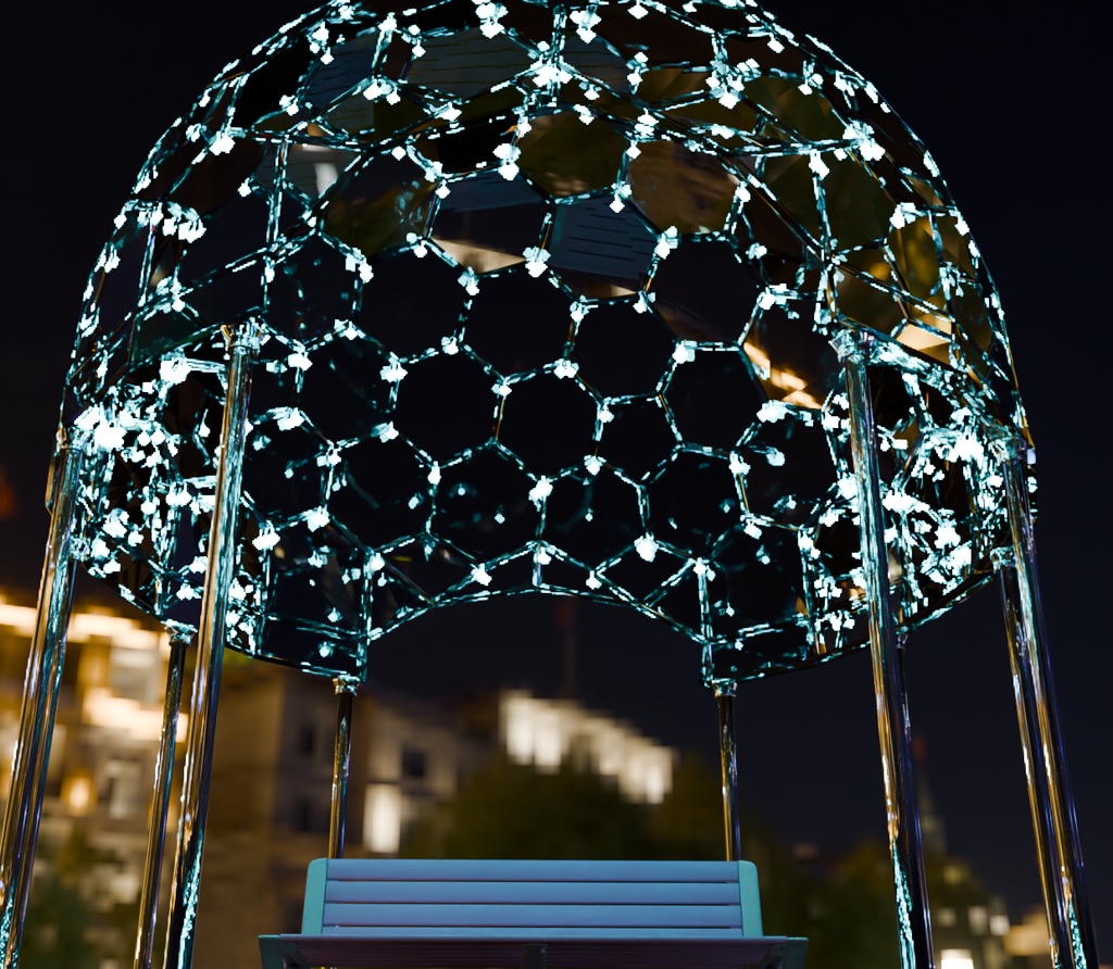 【Blender】 ドームイルミネーション dome illumination【VRChat】