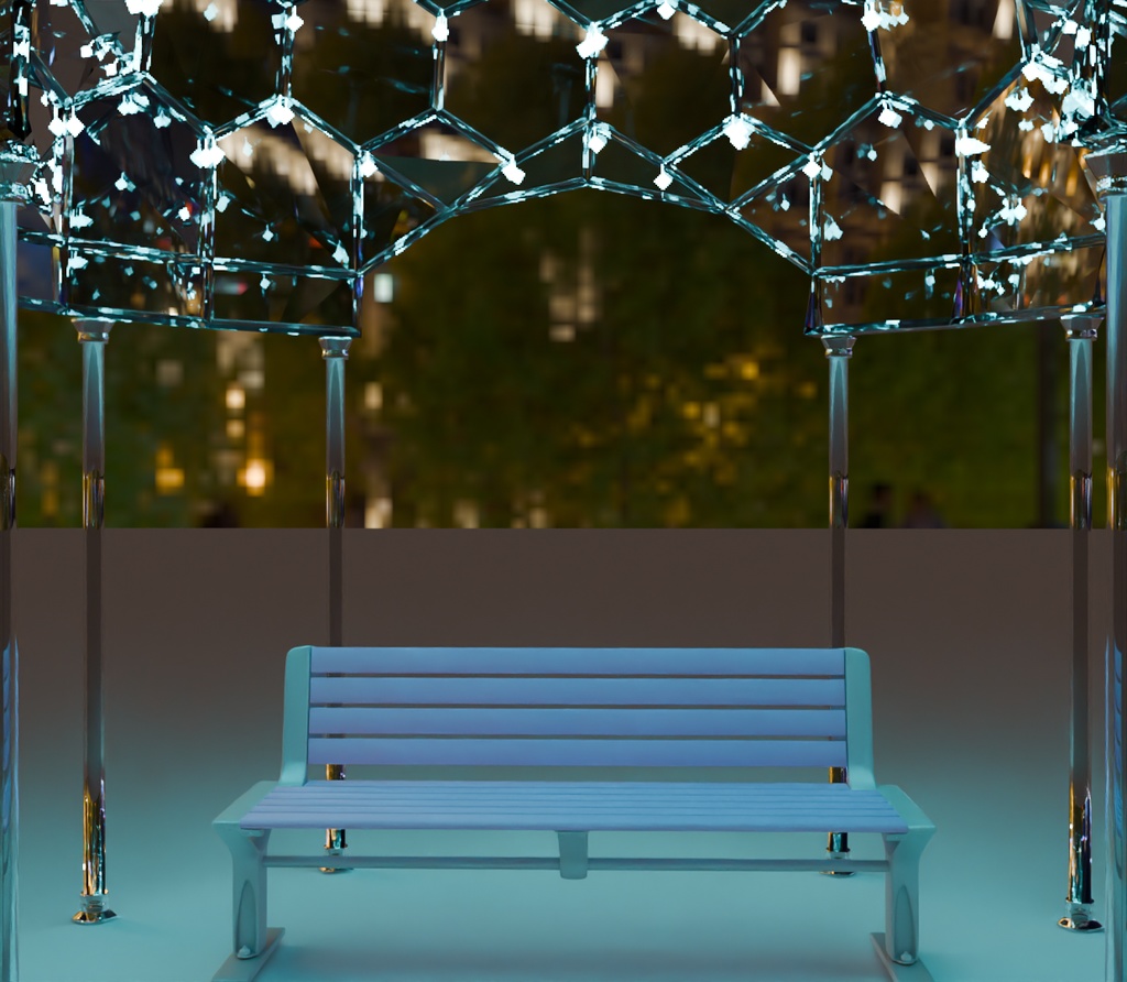 【Blender】 ドームイルミネーション dome illumination【VRChat】