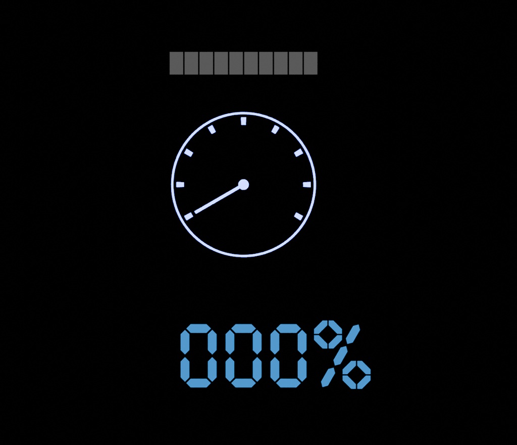 【Blender】パーセント表示シェーダー Percent shader