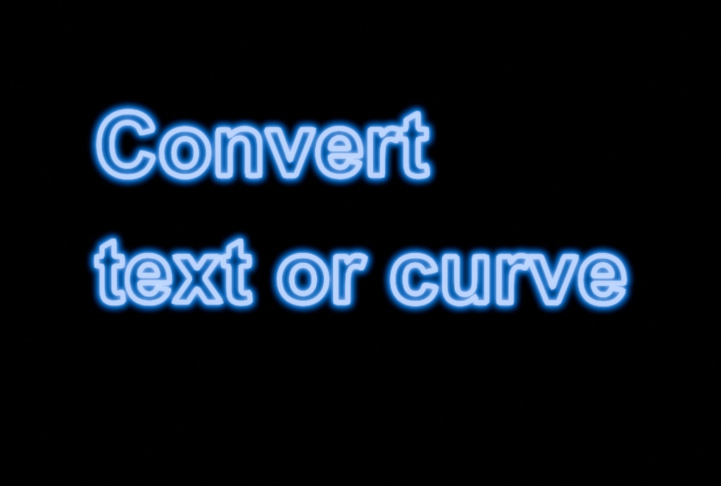 【Blender】ネオンサイン風シェーダー neonsign like shader