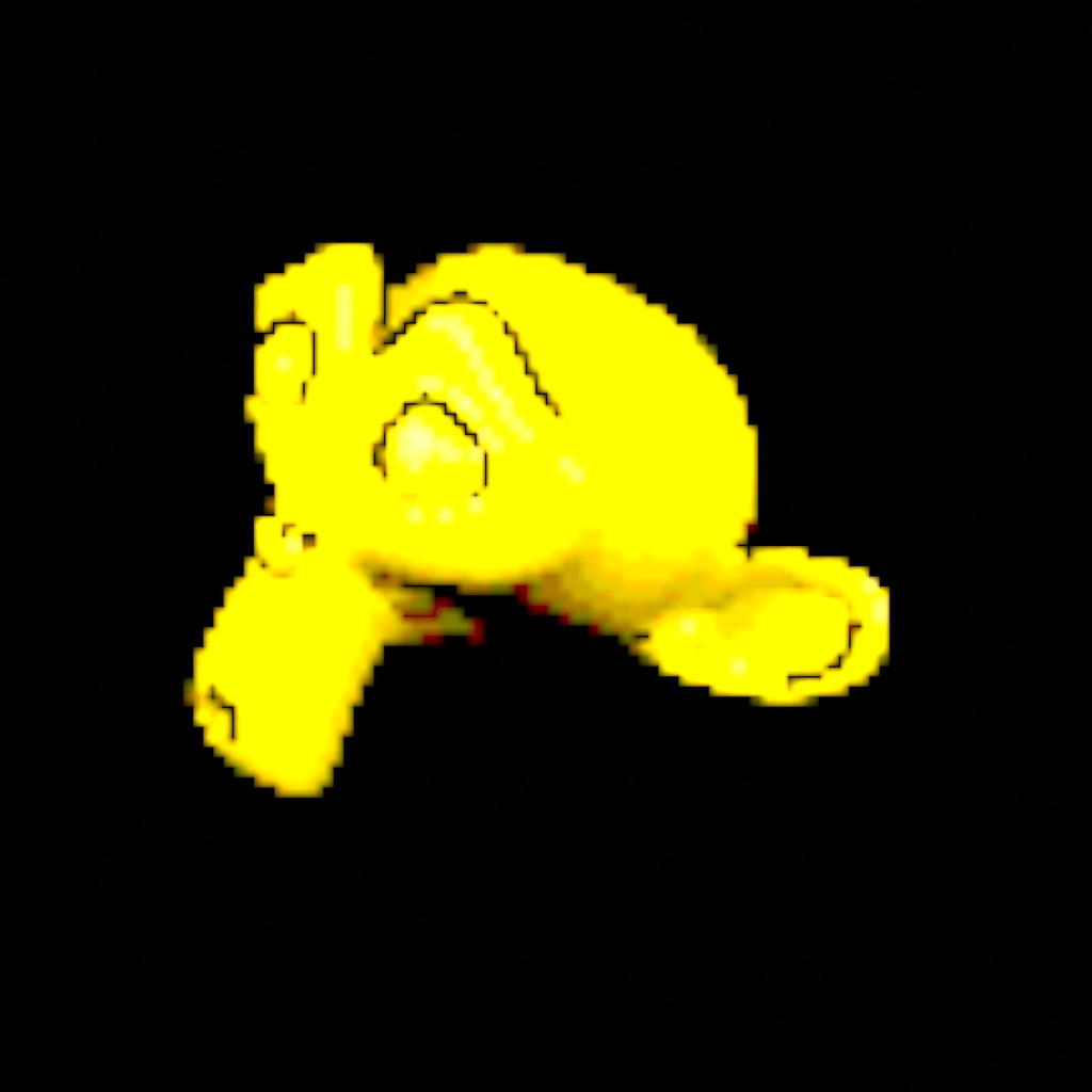 【Blender】ピクセルエフェクト pixel effect