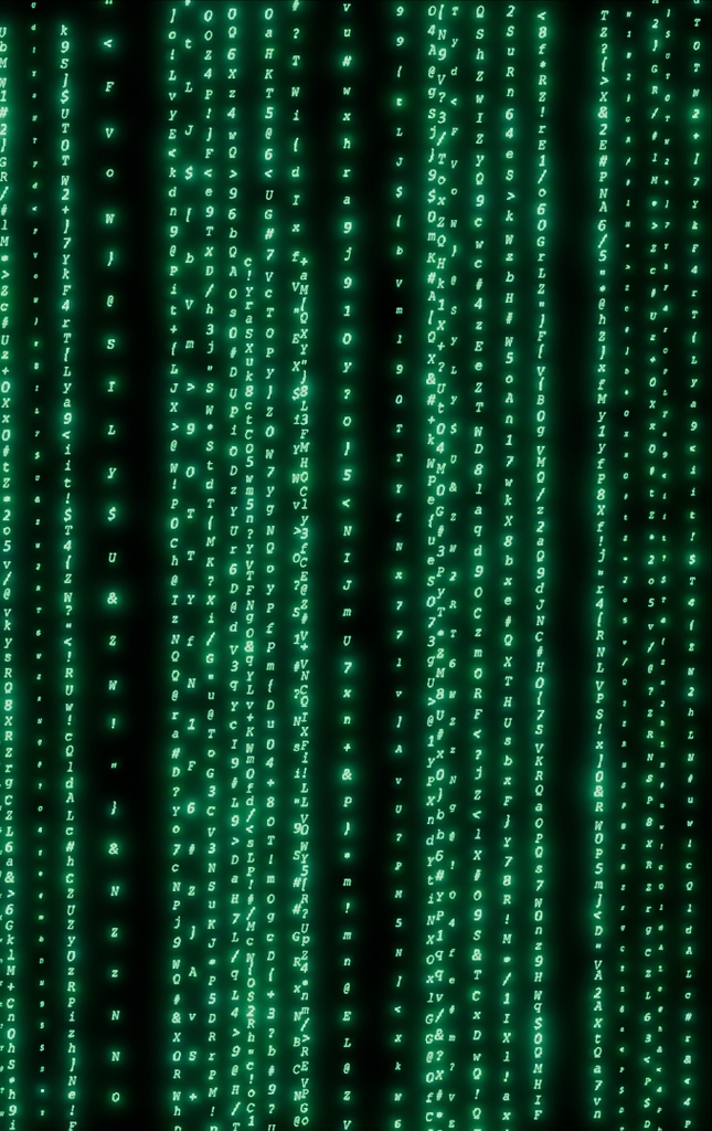 【Blender】マトリックスエフェクト matrix effect