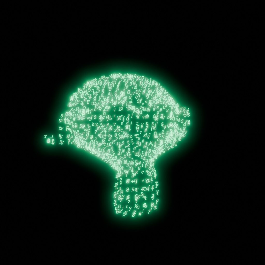 【Blender】マトリックスエフェクト matrix effect