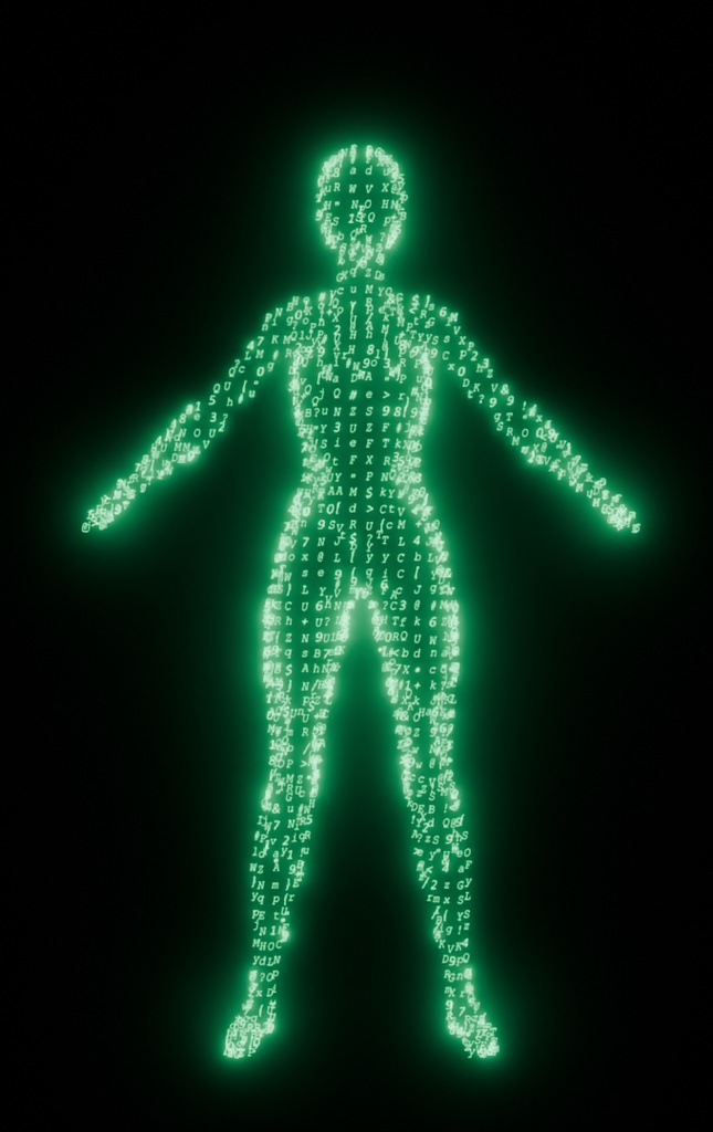 【Blender】マトリックスエフェクト matrix effect