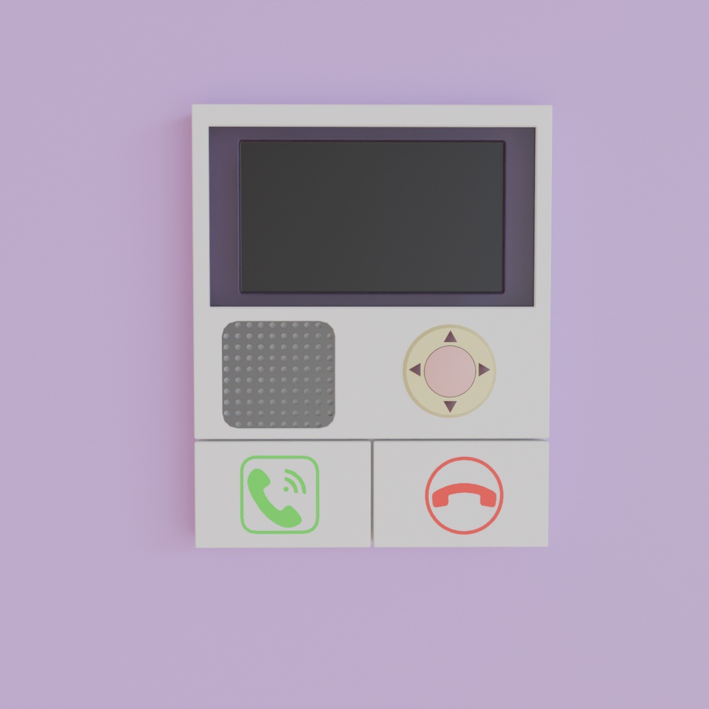 【Blender】インターフォン intercom【VRChat】
