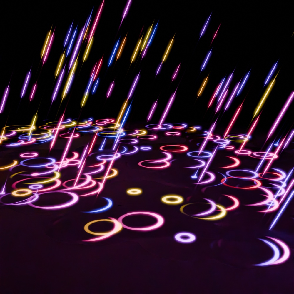 【Blender】サイバーパンクな雨エフェクト Cyberpunk Rain effect