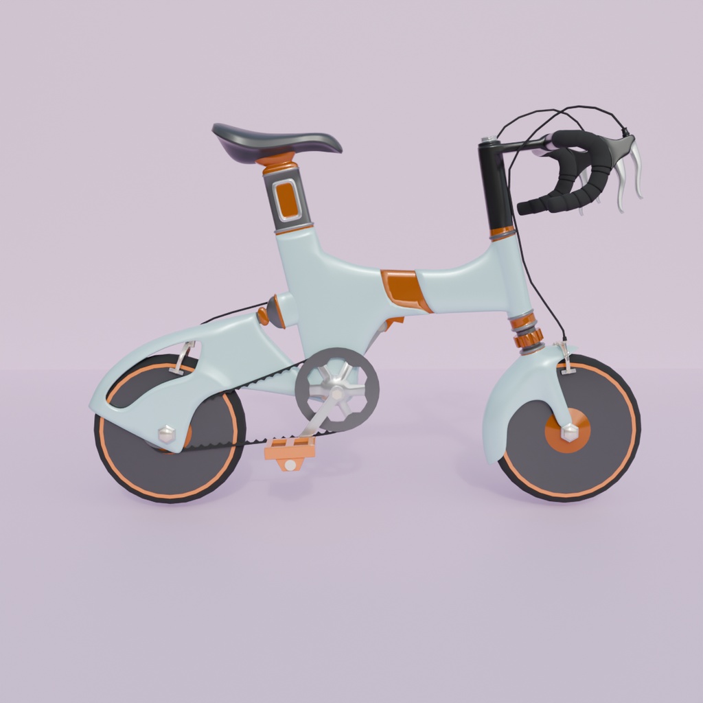 【Blender】かわいいミニバイシクル kawaii mini bicycle【VRChat】