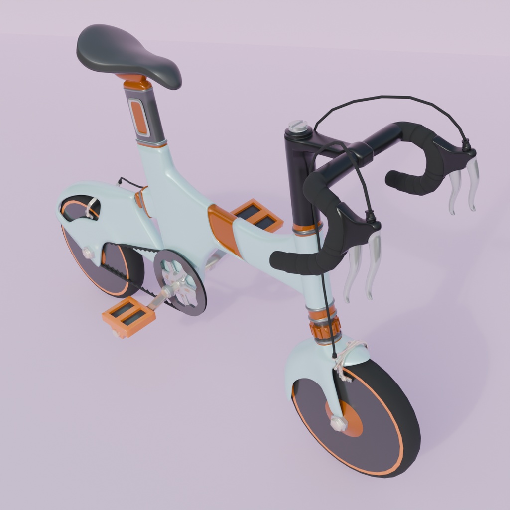 【Blender】かわいいミニバイシクル kawaii mini bicycle【VRChat】