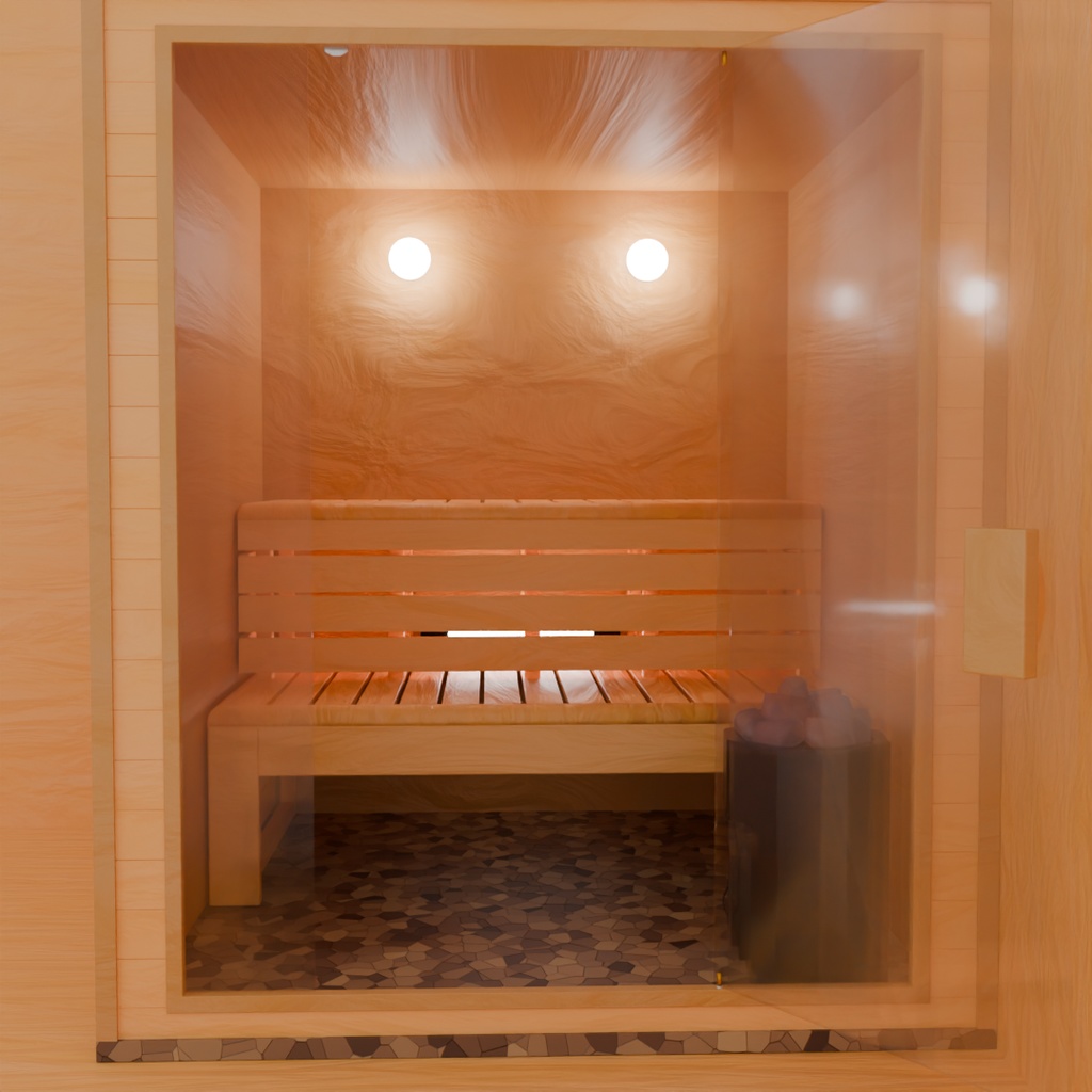 【Blender】サウナルーム saunaroom