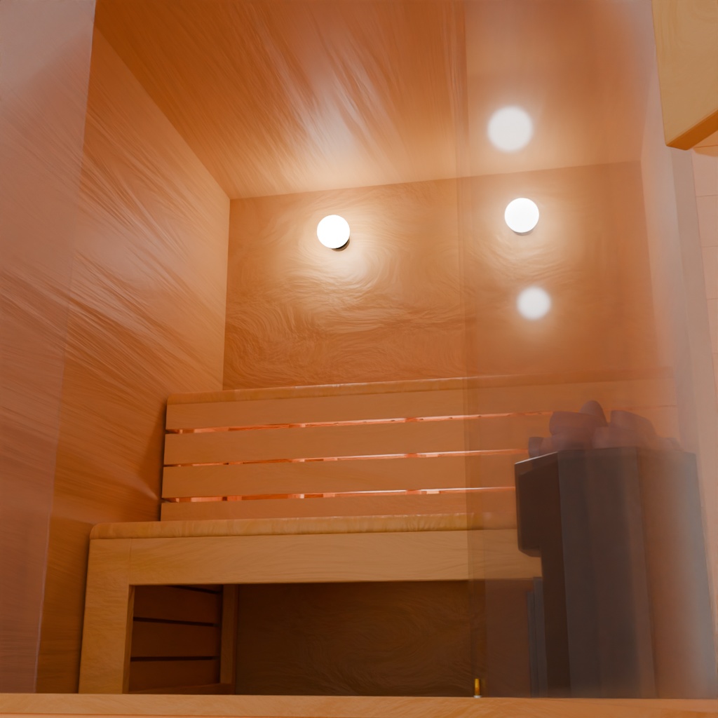 【Blender】サウナルーム saunaroom