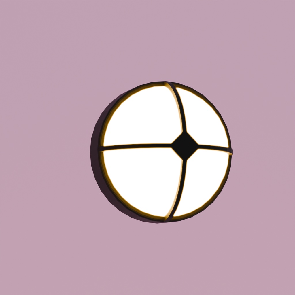 【Blender】ブラケットライト6点セット Bracket Light 6-Piece Set【VRChat】