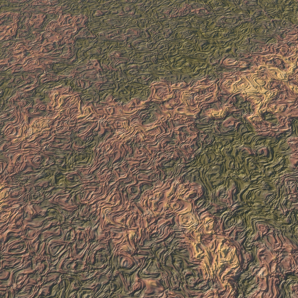 【Blender】自然のプロシージャルテクスチャセット Nature Procedural Texture Sets