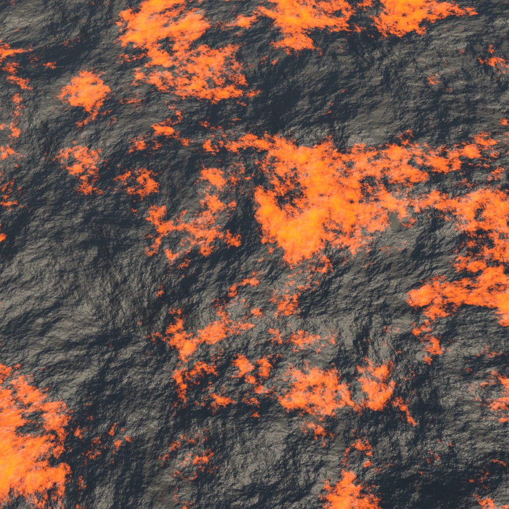 【Blender】自然のプロシージャルテクスチャセット Nature Procedural Texture Sets