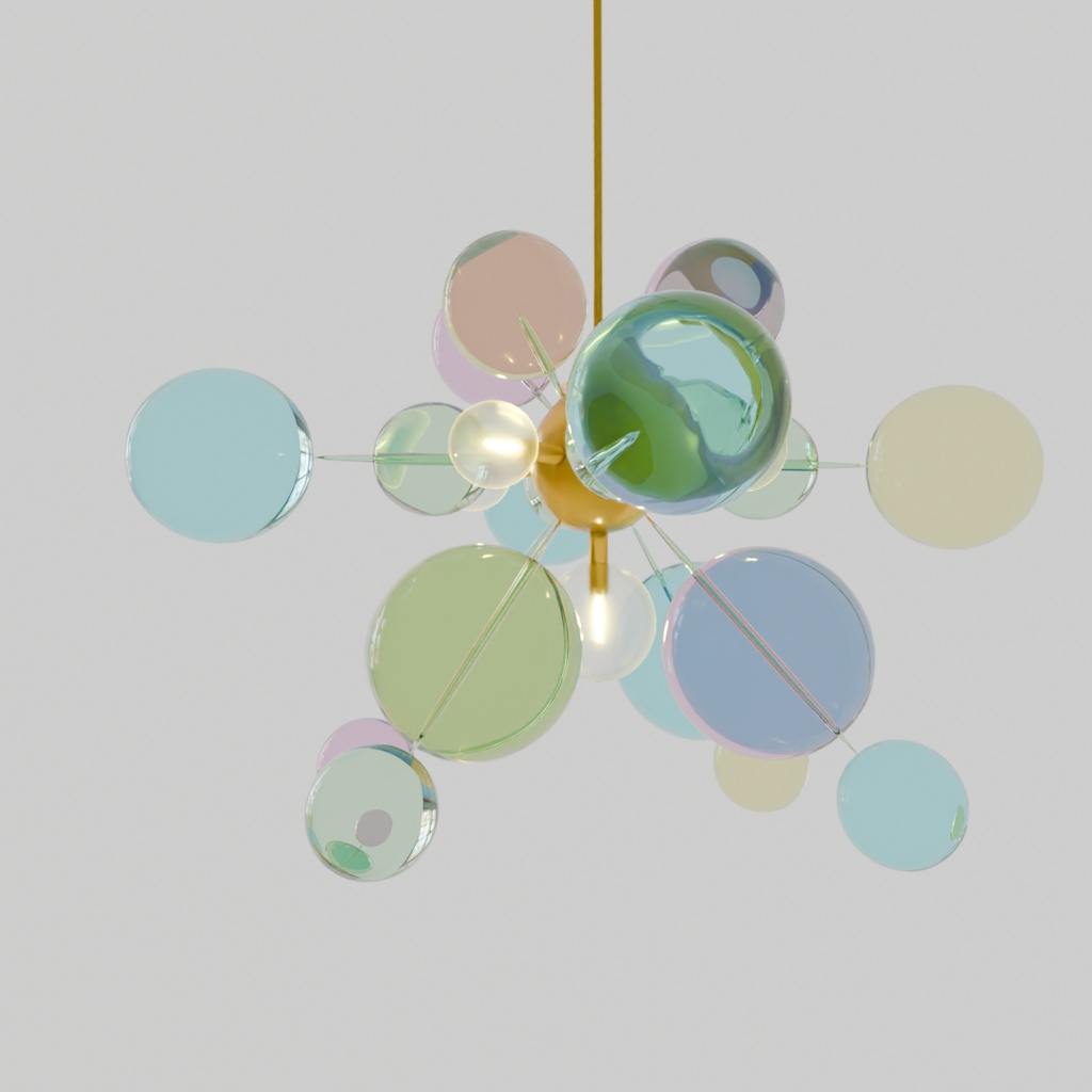 【Blender】バブルライト bubble light【VRChat】