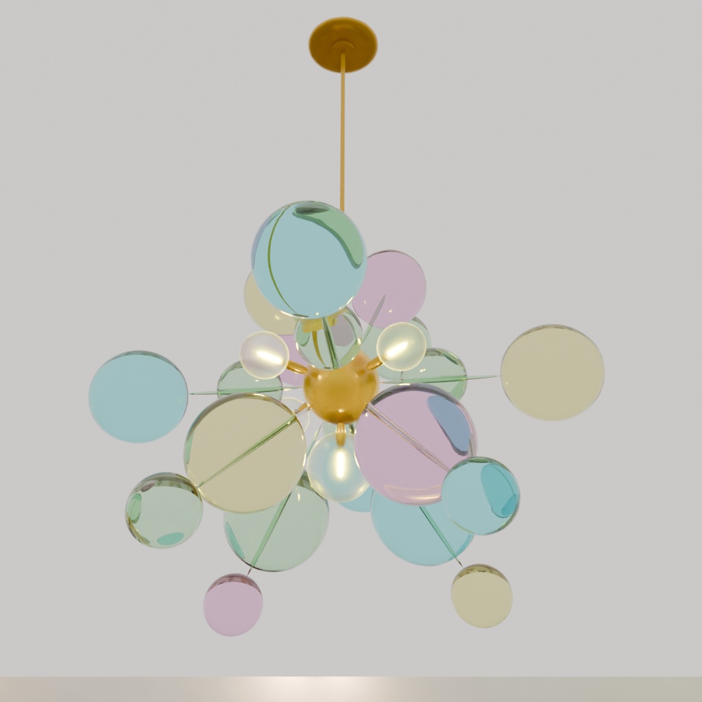 【Blender】バブルライト bubble light【VRChat】