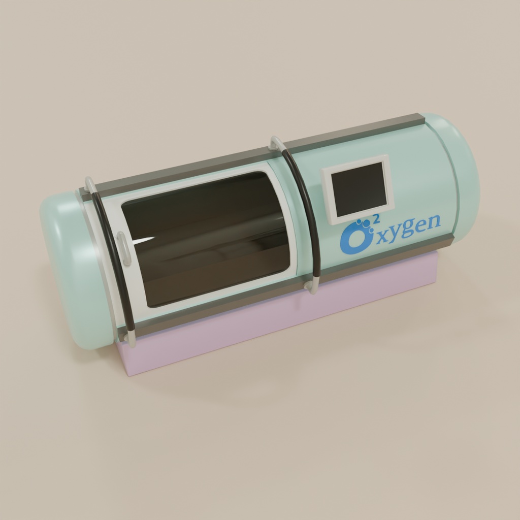 【Blender】かわいい酸素カプセル kawaii oxygen capsule【VRChat】