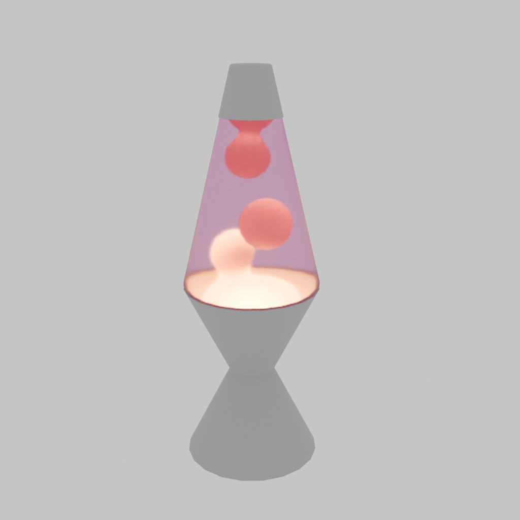 【Blender】ラバランプ lava lamp
