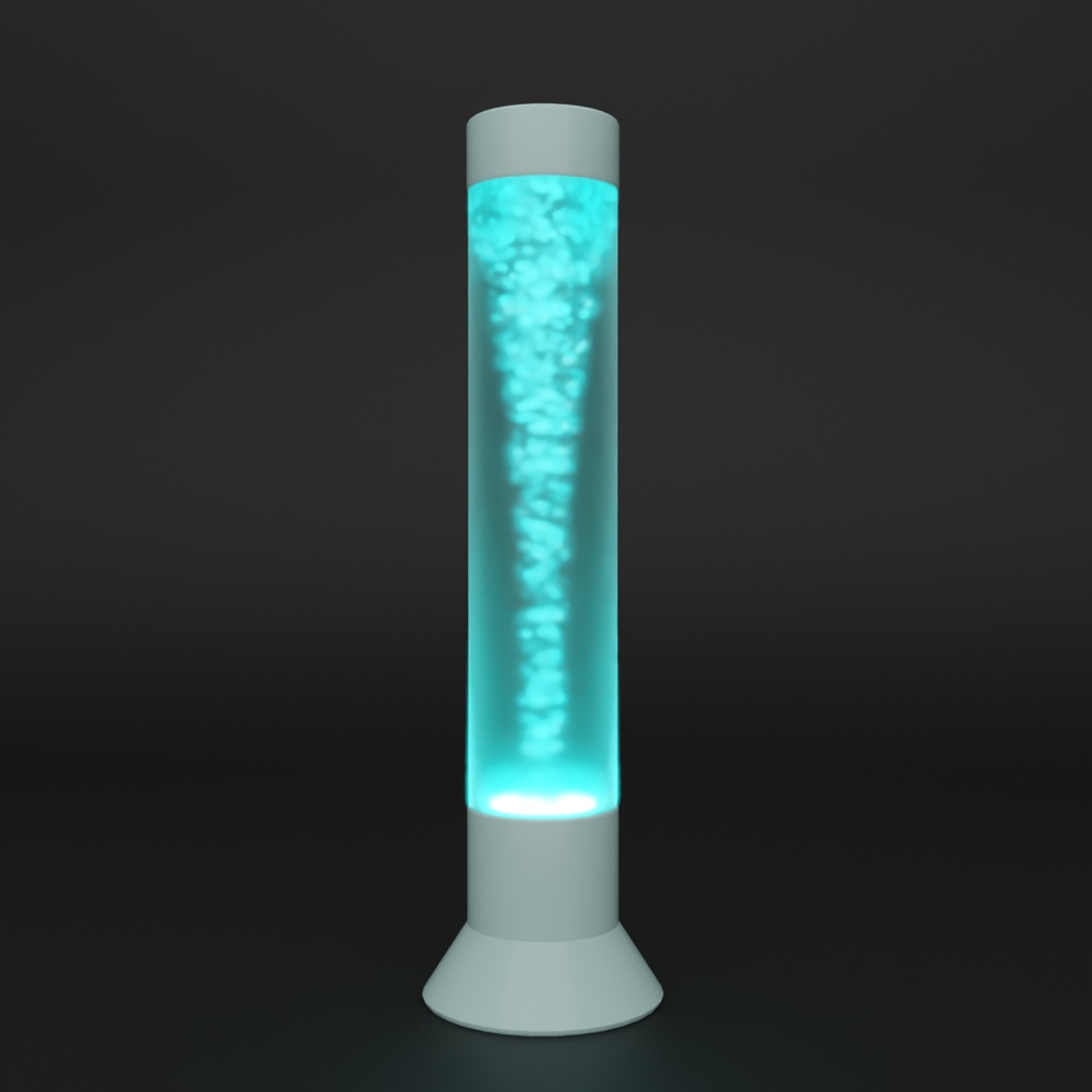 【Blender】アクアバブルランプ aqua bubble lamp