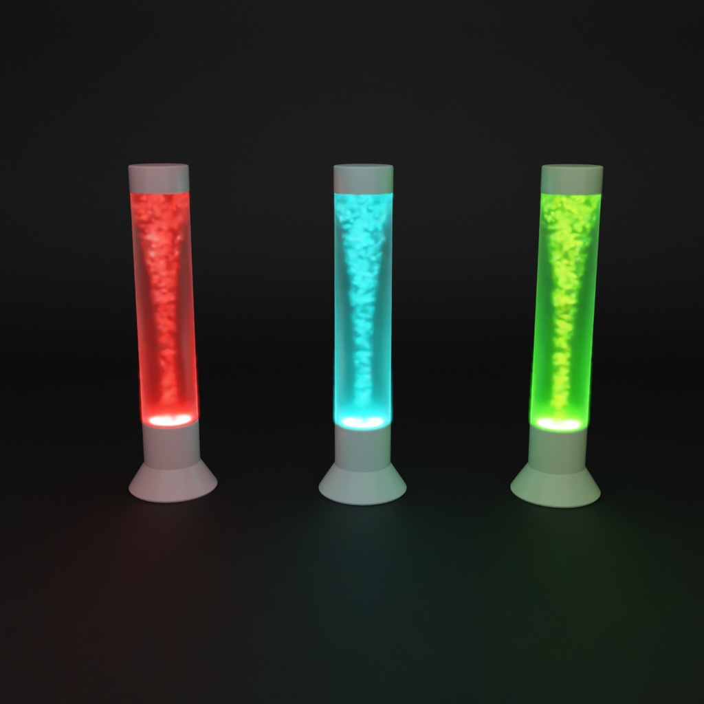 【Blender】アクアバブルランプ aqua bubble lamp