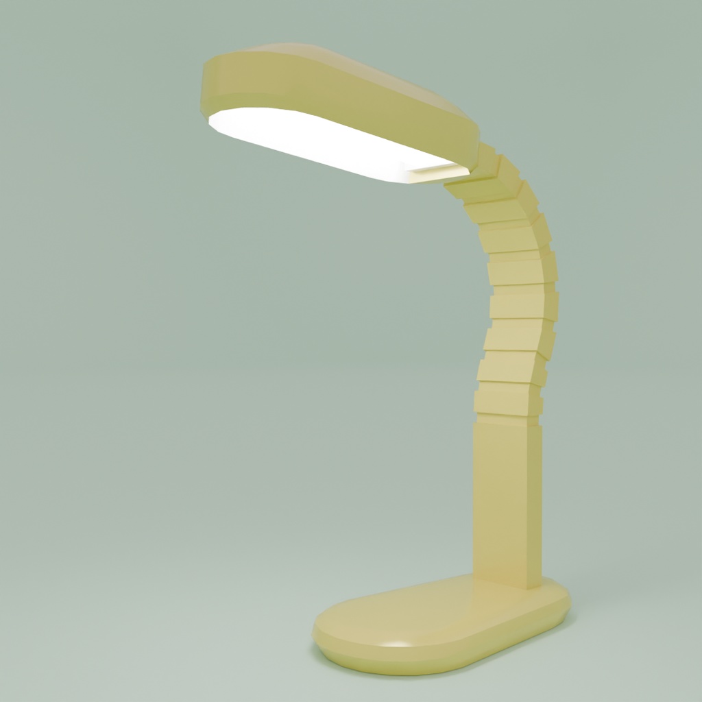 【Blender】デスクライトセット desklight set【VRChat】