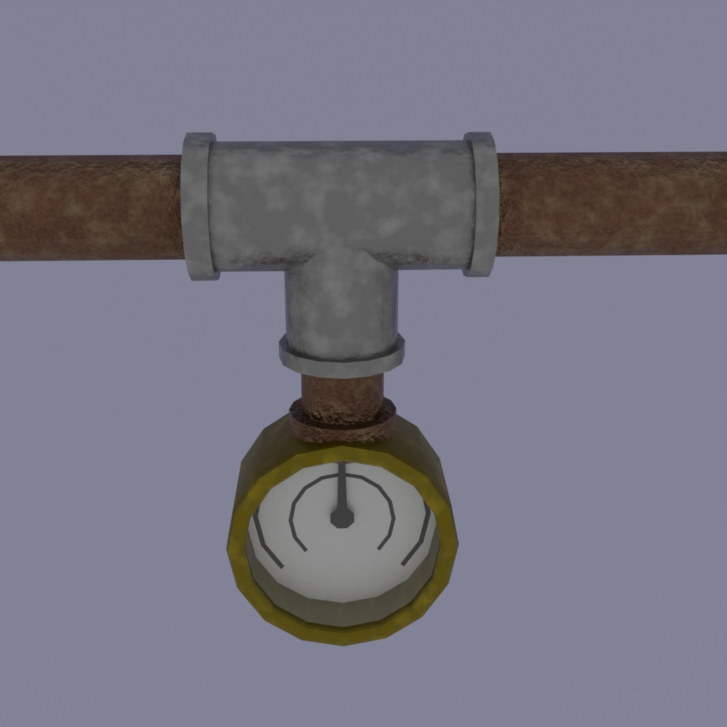 【Blender】スチームパンク風ライトガーランド作成セット