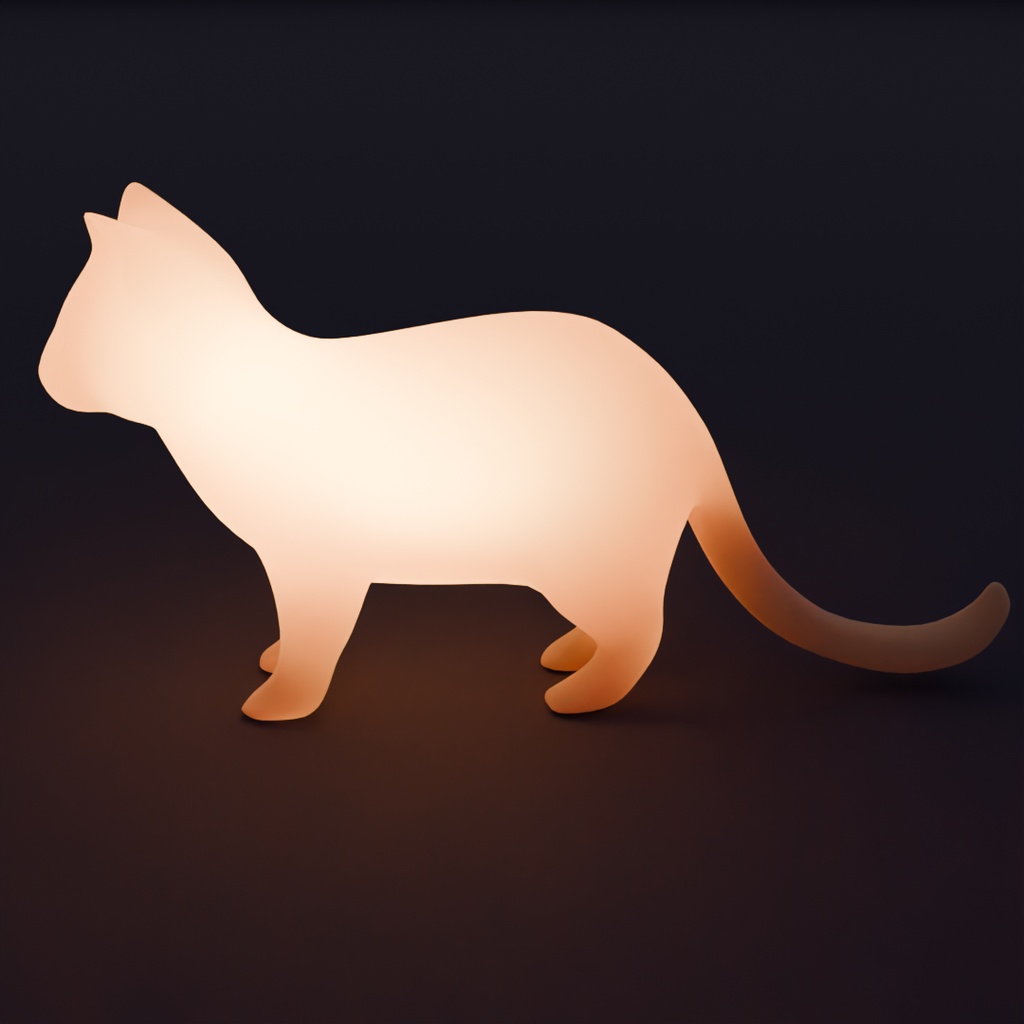 【Blender】猫の間接照明 indirect lighting for cats【VRChat】