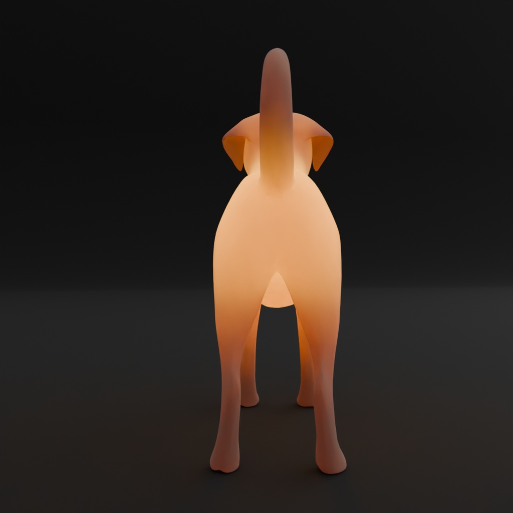 【Blender】犬の間接照明 indirect lighting for dogs【VRChat】