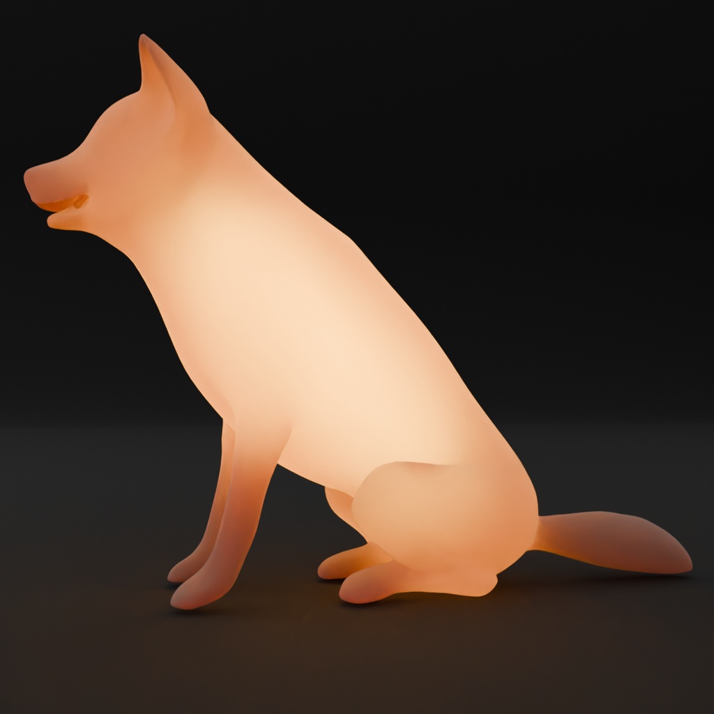 【Blender】犬の間接照明 indirect lighting for dogs【VRChat】