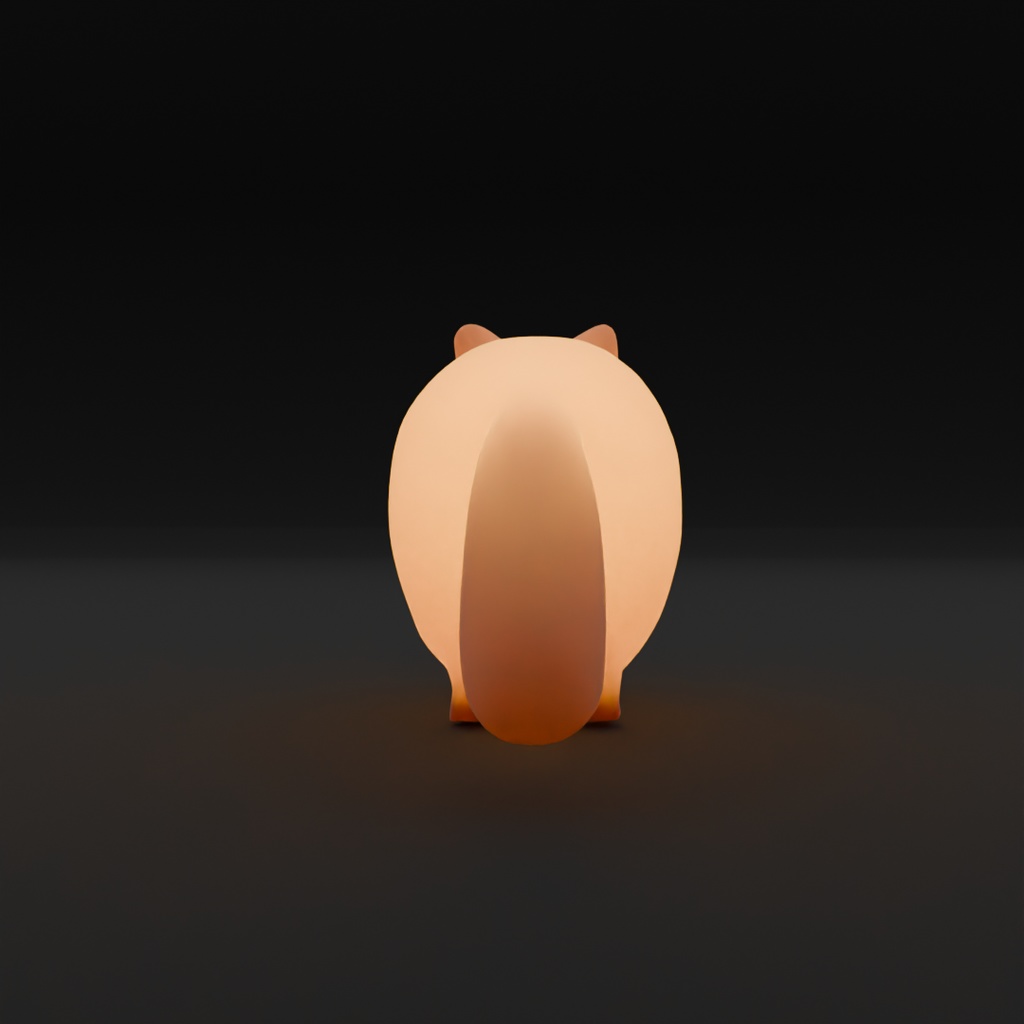 【Blender】狸と狐の間接照明 indirect lighting for raccoon dog and fox【VRChat】